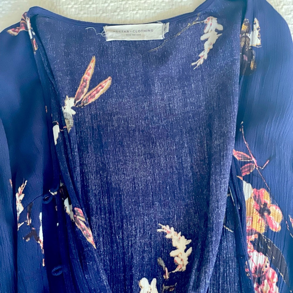 Cute blue romper